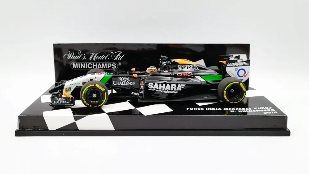 メーカー再生品】 ミニチャンプス1/43 フォースインディアVJM07 VJM08