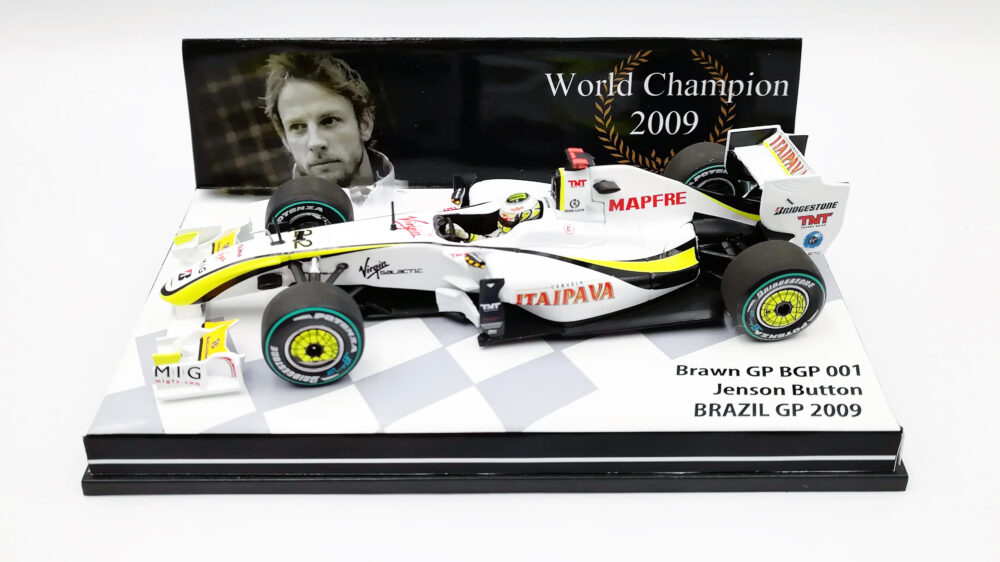 2009年チャンピオン J.バトン | F1ミニカーあれこれ