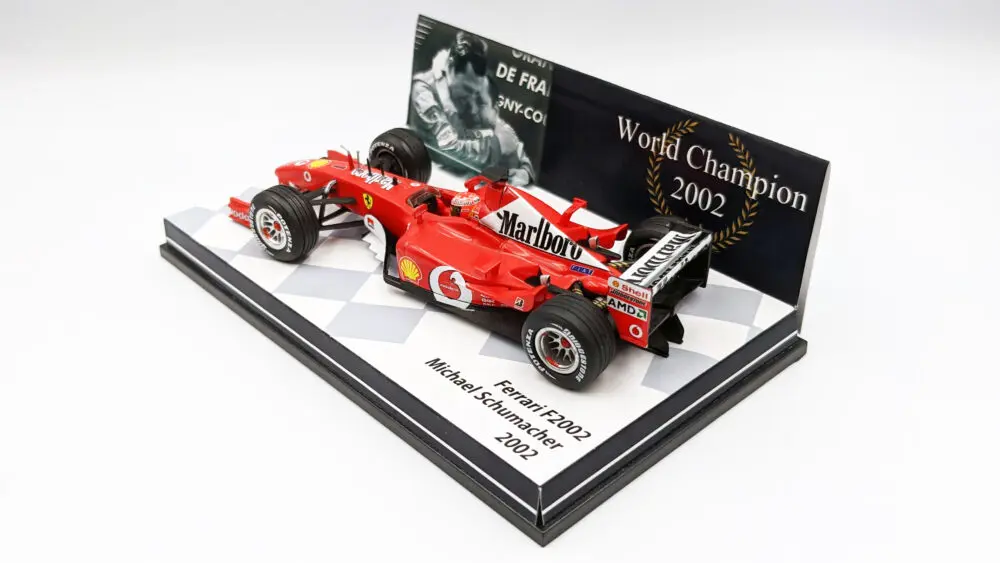 2002年チャンピオン M.シューマッハ | F1ミニカーあれこれ