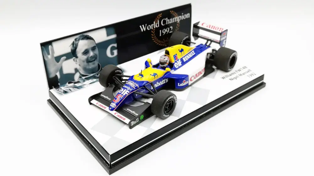 1992年チャンピオン N.マンセル | F1ミニカーあれこれ