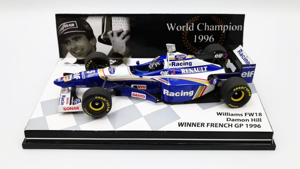 F1 デーモンヒル　ウィリアムズルノー　ワールドチャンピオンセット　1996