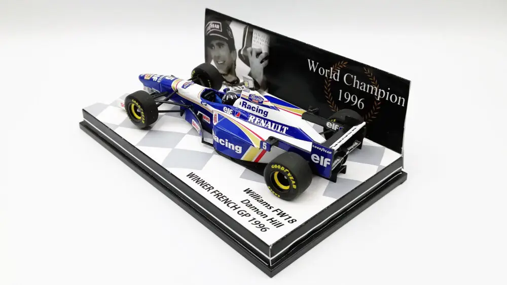 1996年チャンピオン D.ヒル | F1ミニカーあれこれ