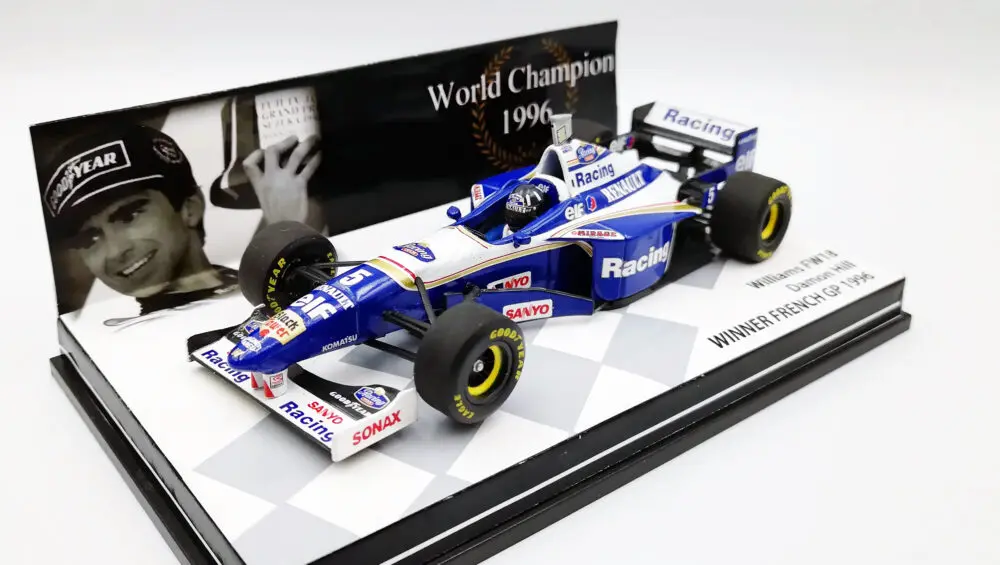 F1 デーモンヒル　ウィリアムズルノー　ワールドチャンピオンセット　1996
