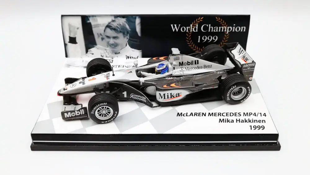 1999年チャンピオン M.ハッキネン | F1ミニカーあれこれ