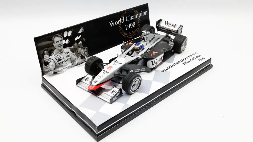 1998年チャンピオン M.ハッキネン | F1ミニカーあれこれ