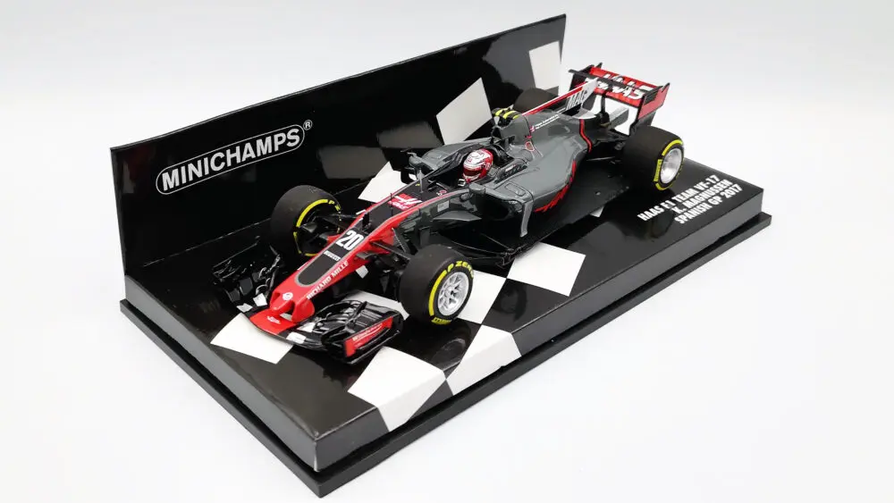 ハース Vf 17 K マグヌッセン スペインgp F1ミニカーあれこれ ハース Vf 17 K マグヌッセン スペインgp F1ミニカーあれこれ