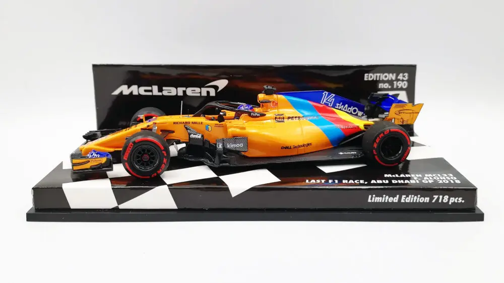 マクラーレン MCL33 F.アロンソ アブダビGP | F1ミニカーあれこれ