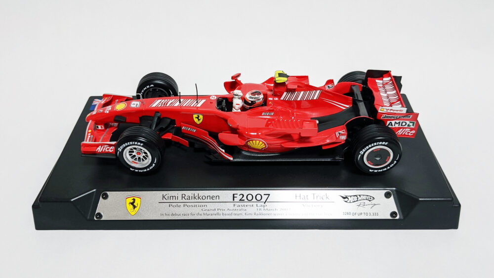 1/18 フェラーリ F2007 K.ライコネン オーストラリアGP | F1ミニカー 