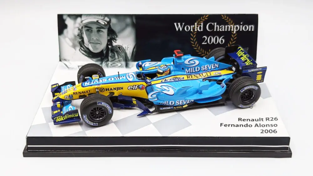 2006年チャンピオン F.アロンソ | F1ミニカーあれこれ