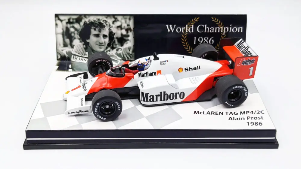 1986年チャンピオン A.プロスト | F1ミニカーあれこれ