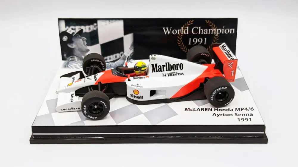 1991年チャンピオン A.セナ | F1ミニカーあれこれ