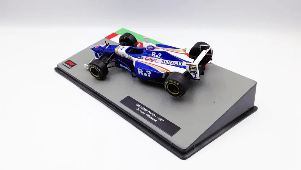 デアゴF1 第044号 ウイリアムズFW19 J.ヴィルヌーブ | F1ミニカーあれこれ