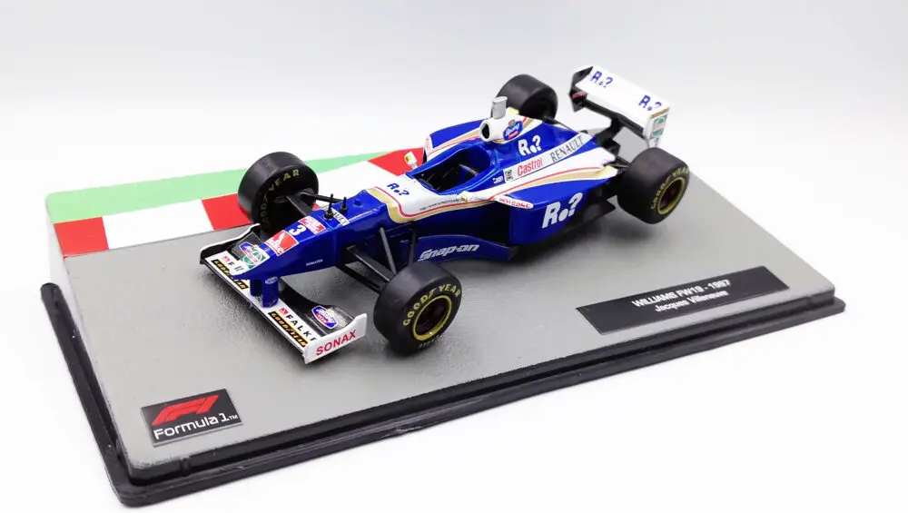 デアゴF1 第044号 ウイリアムズFW19 J.ヴィルヌーブ | F1ミニカーあれこれ