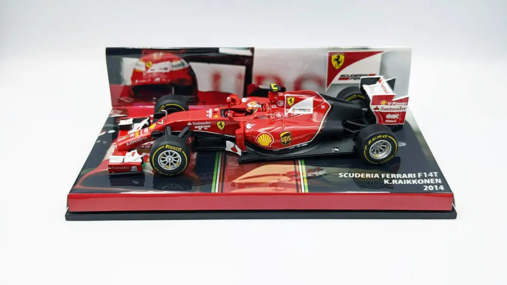 通販日本 Hot Wheels F1 1/43 K.ライコネン F14-T ミニカー