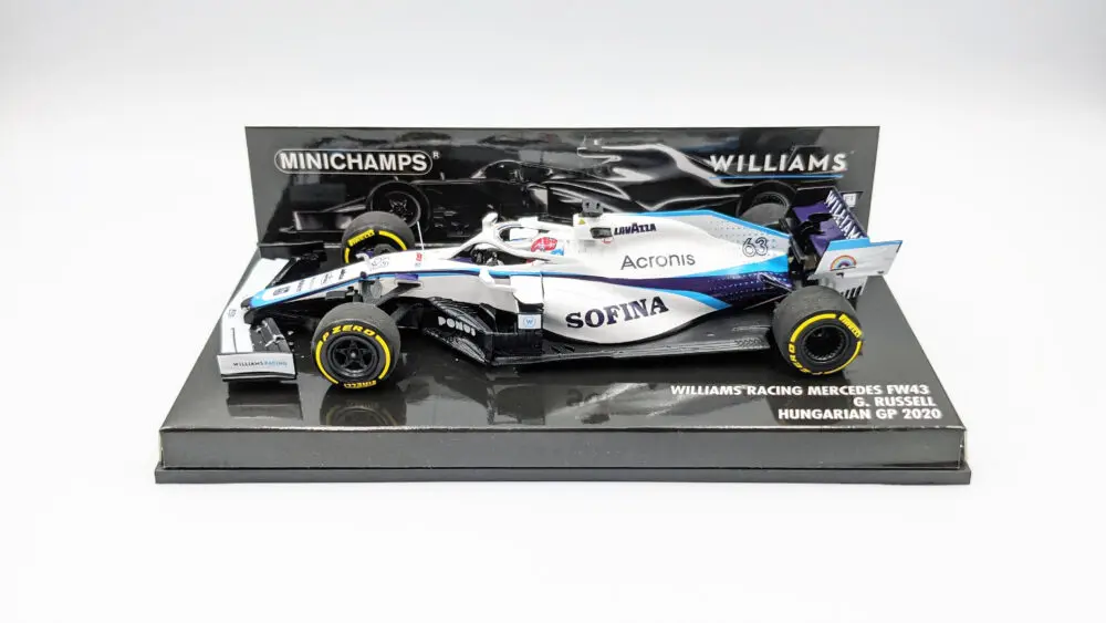 F1 ウィリアムズ FW43 1/43ミニカー-