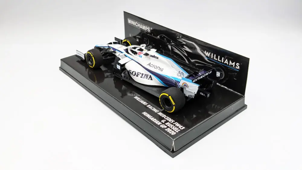 ウイリアムズ FW43 G.ラッセル ハンガリーGP | F1ミニカーあれこれ