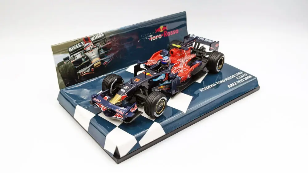 F1速報別注 1/43 スークデリア トロロッソ STR3 佐藤琢磨 絶版品 F1速報別注 1/43 スークデリア トロロッソ STR3 佐藤琢磨