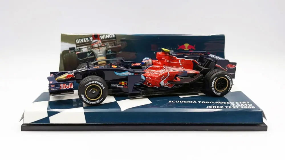 海外 正規品】 佐藤琢磨 F1速報別注 STR3 1/43 スークデリア F1速報