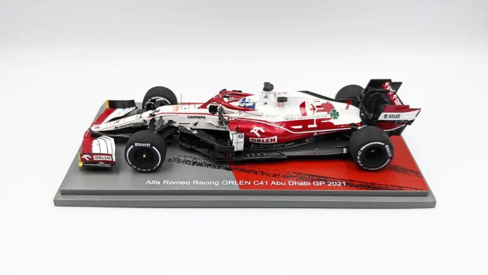 新品 F1キミライコネン スパーク C41 1/18 アルファロメオ - ホビー 