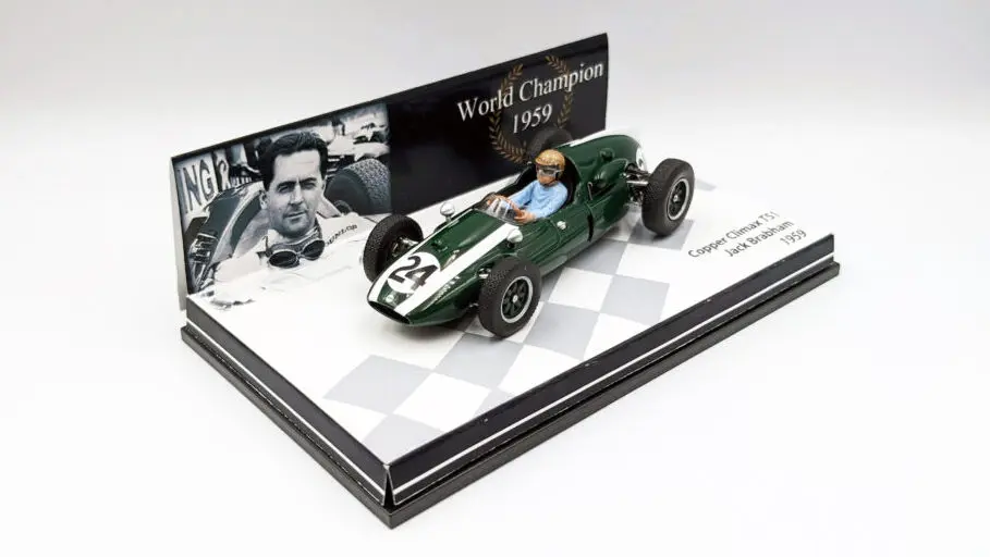 1959年チャンピオン J.ブラバム | F1ミニカーあれこれ