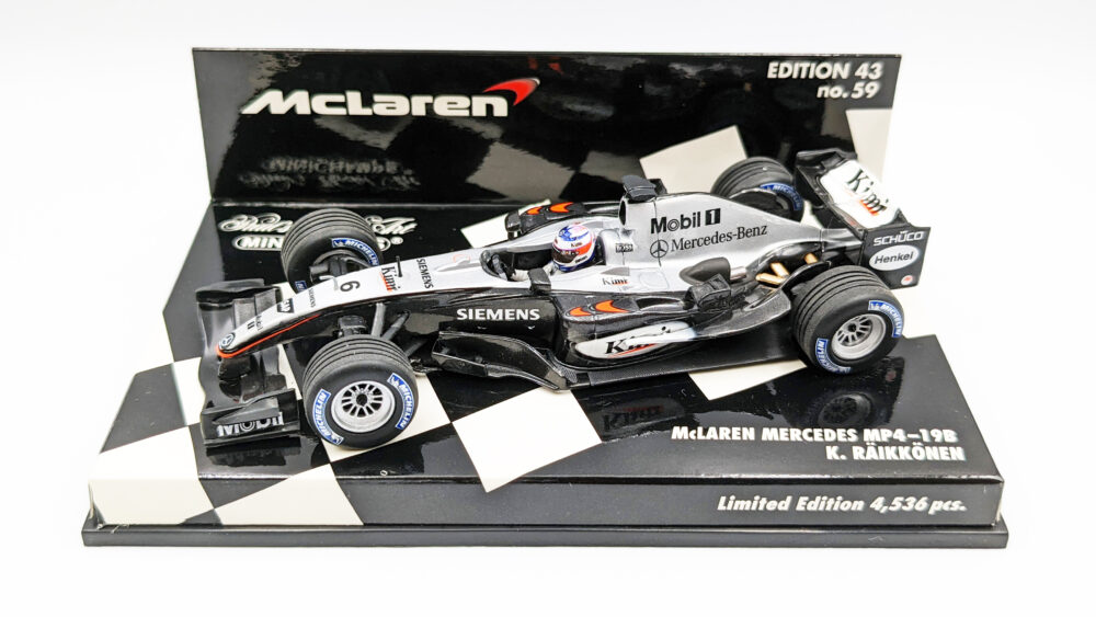 オンライン限定商品】 ミニッツ f1 本体のみ動作未確認 ライコネン MP4 