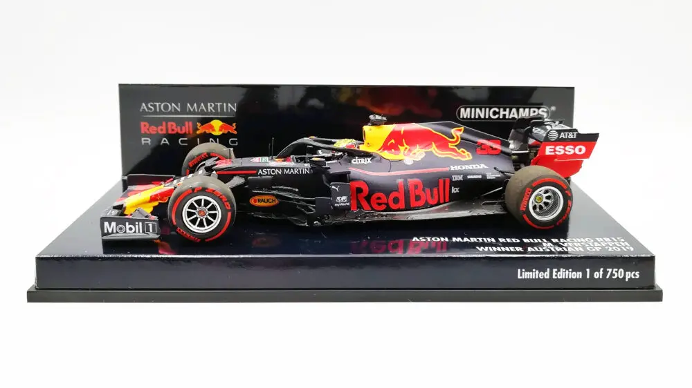 【最安値特価】レッドブル RB15 フェルスタッペン オーストリアGP優勝 2019 ミニチャンプス 1/43 レーシングカー