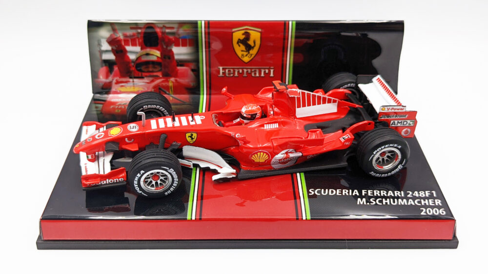 レッドライン 1/24 フェラーリ F248 M.シューマッハ 2006日本GP