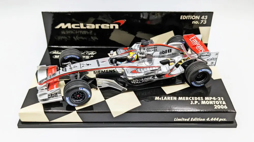 1/24 マテルF1ミニカー マクラーレンMercedes MP4-14 - コレクション