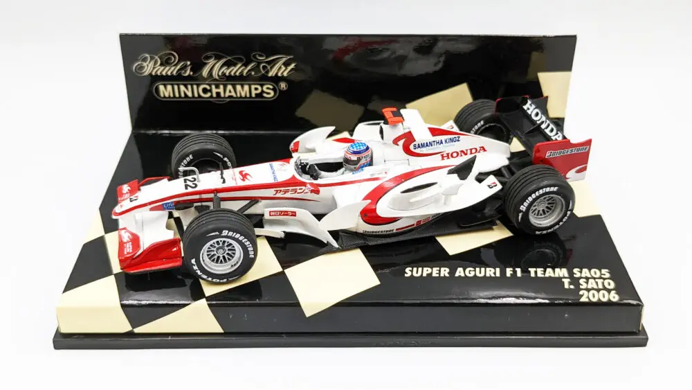 1/43 ミニチャンプス スーパーアグリ F1 ホンダ SA05 佐藤琢磨-tav.ch