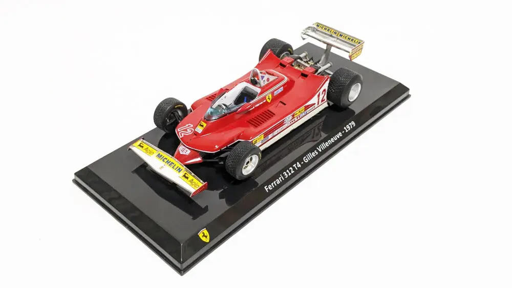 デアゴ 1/24 フェラーリ312T4 G.ヴィルヌーブ | F1ミニカーあれこれ