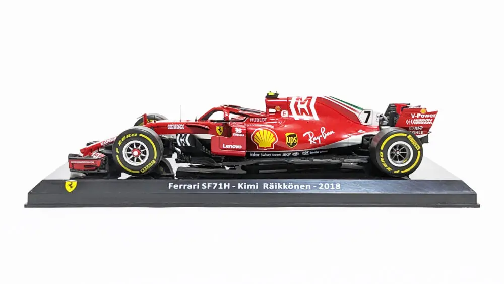 デアゴ 1/24 フェラーリSF71H K.ライコネン | F1ミニカーあれこれ