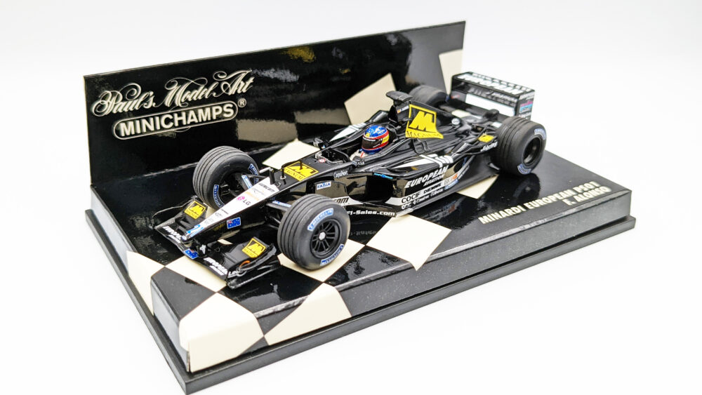 国内外の人気が集結 ミナルディ PS01 F1ミニカーあれこれ | F.アロンソ ミニカー